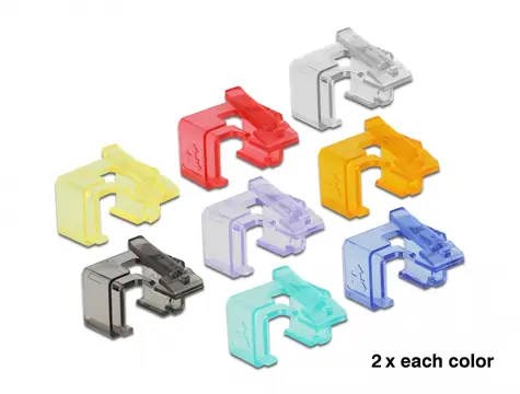 Delock RJ45 opravná spona startovací sada