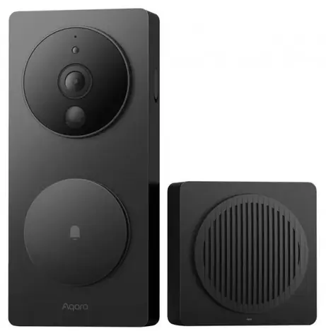 Aqara G4 Bezdrátový videozvonek černá / Wi-Fi 802.11n / 1080p / FOV 162° / microSD / 6x AA