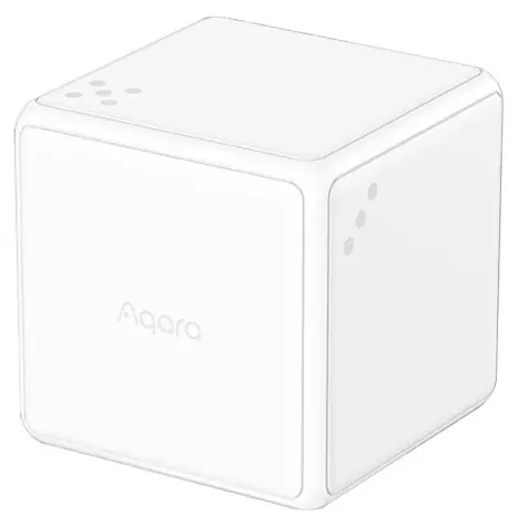 Aqara Cube T1 Pro Chytrý bezdrátový ovladač / Tvar krychle / Zigbee: 2405-2475MHz / Baterie: CR2450