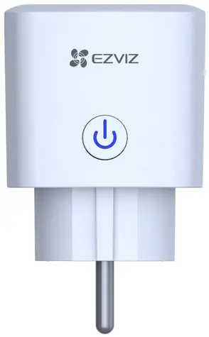EZVIZ chytrá zásuvka T30-10A Basic / Wi-Fi / EU / 2300 W / Google Assistant / Amazon Alexa / bílá