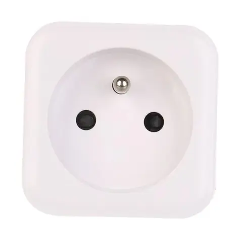 IMMAX NEO LITE SMART chytrá vnitřní zásuvka v2 (E) / s kolíkem (typ E) / Wi-Fi / Google Assistant & Amazon Alexa & TUYA