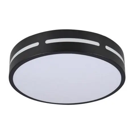 IMMAX NEO LITE PERFECTO SMART stropní svítidlo kruh 30cm 24W černá / TUYA / Wi-Fi