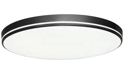 IMMAX NEO LITE AREAS SMART stropní svítidlo 51cm 48W černá / TUYA / Wi-Fi