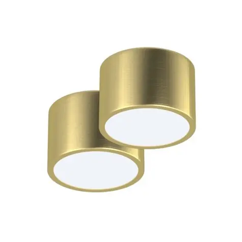 IMMAX NEO sada 2x RONDATE SMART stropní svítidlo 15cm 12W zlatá / Zigbee 3.0 + DO / TUYA