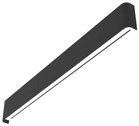 IMMAX NEO LÍNEA SMART nástěnné svítidlo 76cm 40W černá / Zigbee 3.0 / TUYA