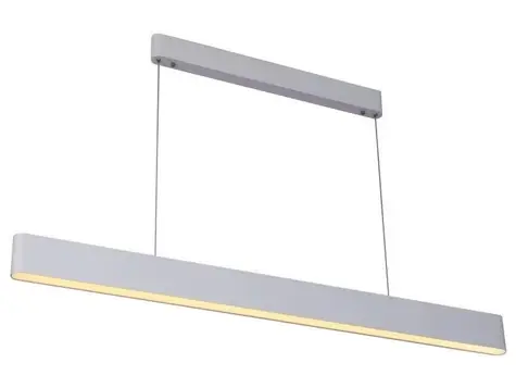 IMMAX NEO MILANO SMART závěsné lineární svítidlo 120cm, CCT 40W/RGB 18W bílá / Zigbee 3.0 & TUYA