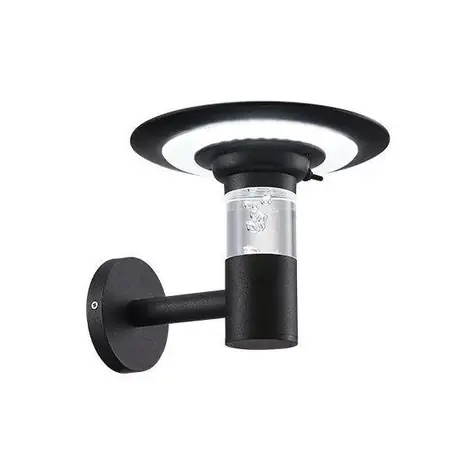 IMMAX NEO LITE BUBBLES SMART solární nástěnné svítidlo / CW/WW+RGB / IP54 / Bluetooth / TUYA