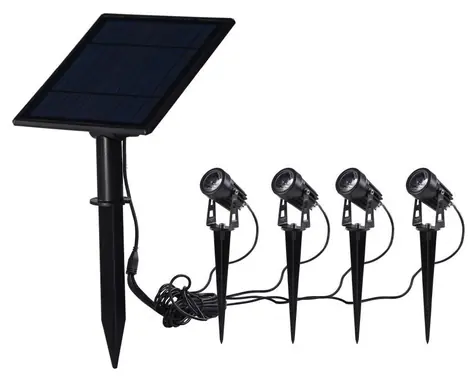 IMMAX NEO LITE REFLECTORES SMART solární bodové svítidlo / RGB / IP65 / Bluetooth / TUYA