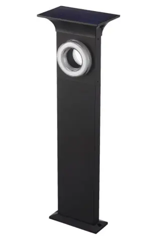 IMMAX NEO LITE ANEL SMART solární svítidlo / zahradní sloupek / CW W+RGB / IP54 / Bluetooth / TUYA