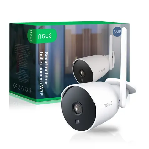 Nous W7P / Inteligentní IP Kamera / 2304 x 1296 / mikrofon & repro / WiFi / IP66