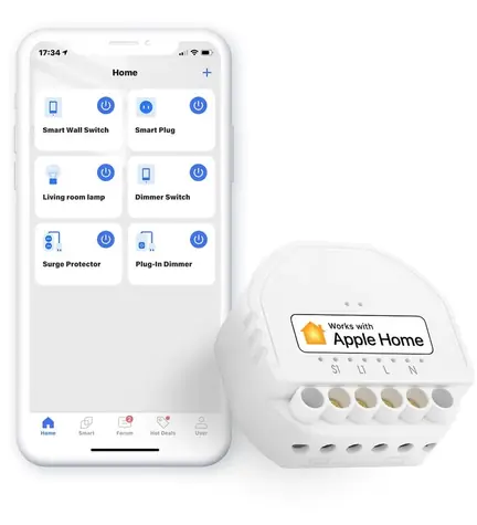 Meross Smart Wi-Fi In-Wall Switch chytrý vypínač