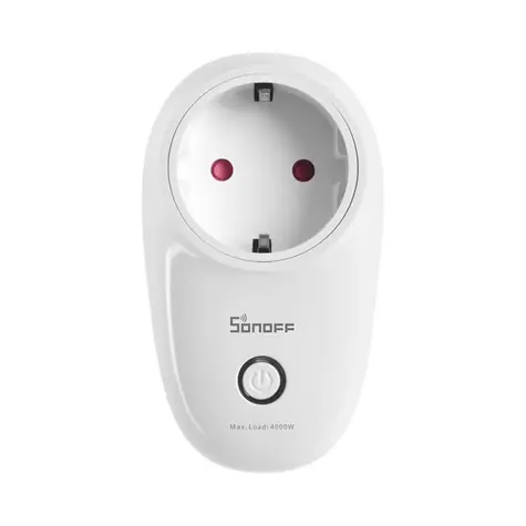 Sonoff S26R2-TPF / Chytrá zásuvka / Typ F (Schuko) /  WiFi