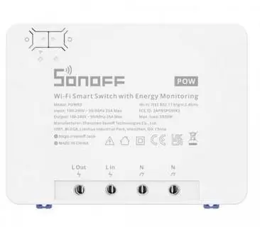 Sonoff POWR3 / Chytrý spínač s měřením spotřeby / WiFi