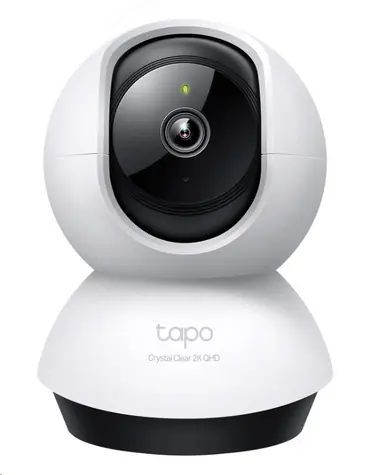 TP-Link Tapo C220 / Vnitřní IP kamera / 2560 x 1440 / 360° / mikrofon & repro / IR / Wi-Fi / microSD