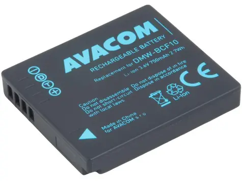 AVACOM náhradní baterie Panasonic DMW-BCF10 / Li-Ion / 3.6 V / 750 mAh