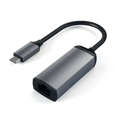 Satechi USB-C to Gigabit Ethernet šedá / adapter / USB 3.0 / Gigabit Ethernet