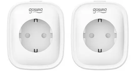 Gosund SP1 Smart socket WiFi (2-pack) / Chytrá zásuvka / Tuya