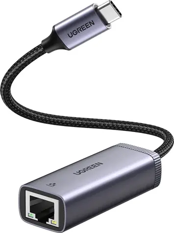 UGREEN CM483 Adaptér USB-C na RJ45 šedá