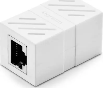 UGREEN NW114 Spojka Ethernet RJ45 8P/8C kategorie 7 UTP bílá