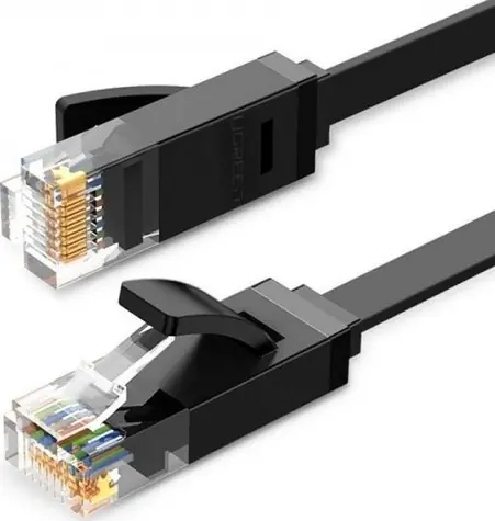 UGREEN Cat 6 UTP RJ45 Ethernet kabel 5m černá