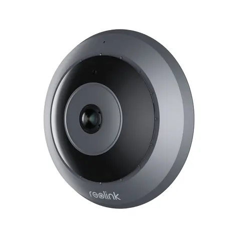 Reolink FE-W Super HD Fish Eye šedá / Vnitřní IP kamera / 2560 x 2560 / mikrofon & repro / WiFi / MicroSD 