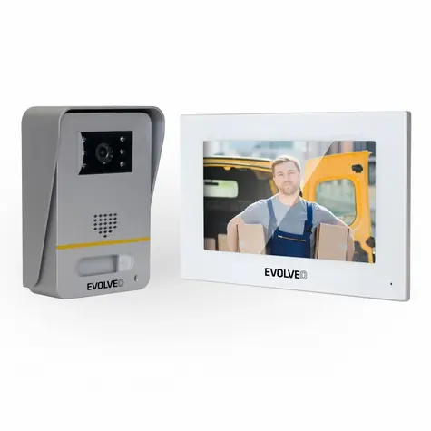 EVOLVEO DoorPhone AP1 / dveřní videotelefon pro jeden byt / barevný displej 