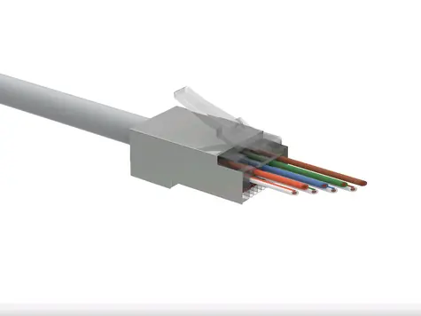 Solarix SXRJ45-5E-STP-EASY konektor RJ45 CAT5E STP 8p8 1ks