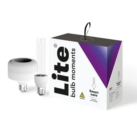Lite bulb Moments Chytrá LED žárovka / Wi-Fi / 6W / E27 / Google Home
