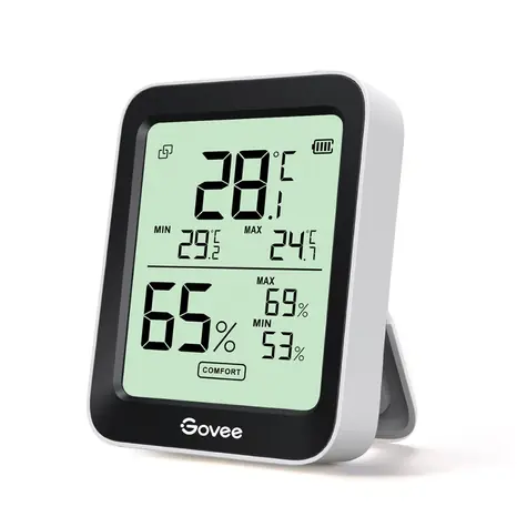 Govee H5075 bílá / Senzor teploty a vlhkosti / SMART / BT / Wi-Fi 