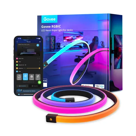 Govee H61C3 Neon Gaming 3m / LED pásek / 36 W / BT / Wi-Fi / RGBIC