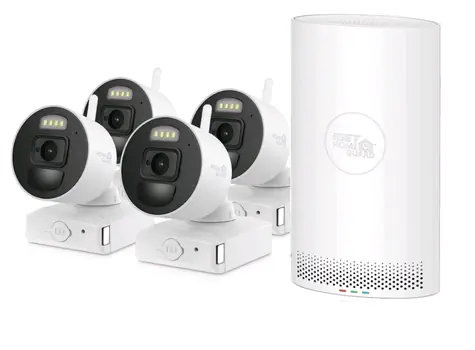 iGET HGNVK88004P v2023 / Bezdrátový kamerový systém / 4 kamery / FHD / 8CH / IP66 / PIR