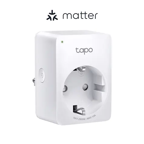 TP-Link Tapo P100M bílá / WiFi Chytrá zásuvka / vzdálený přístup / hlasové ovládání / časovač 