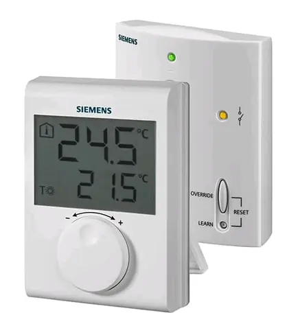 Siemens RDH100RF / Digitální prostorový termostat / bezdrátový