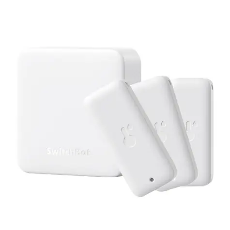 SwitchBot Hub Mini + 3x Thermo-Hygrometer / Řídící jednotka + 3x Digitální teploměr 