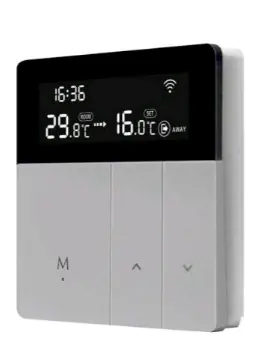 Avatto WT50-BH-3A šedá / Chytrý termostat pro kotle / WiFi
