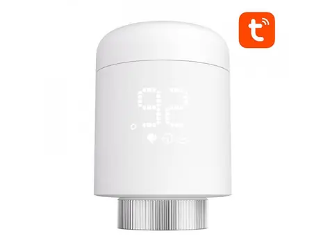Avatto TRV16 bílá / Chytrá termostatická hlavice / ZigBee