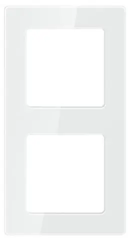 Avatto N-TS10-Frame-W2 bílá / Rámeček pro zásuvky a vypínače / 2 pozice