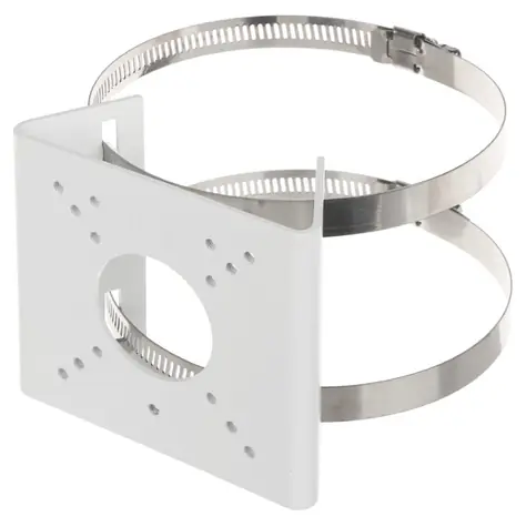 Uniarch TR-UP06-B-IN bílá / Držák na sloup pro kameru / pro IPC-B11x/B12x/B31x