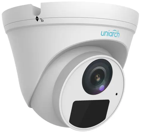 Uniarch IPC-T125-APF28 bílá / Venkovní IP Kamera / Turret / 2592 x 1944 / IR / RJ45 / PoE / IP67
