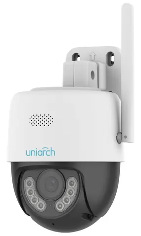 Uniarch UHO-P1A-M3F4D bílá / Venkovní IP Kamera / Dome / 2304 x 1296 / IR / WiFi / RJ45 / MicroSD / IP66 