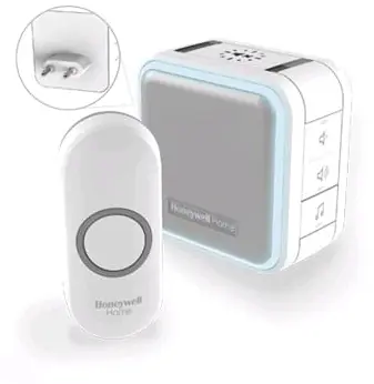 Honeywell Home DC515NP2 / bezdrátový zvonek / dosah až 150 m / 6 melodií