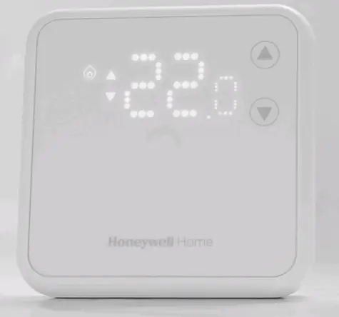 Honeywell Home DT3 (drátový) bílá / Programovatelný drátový termostat 