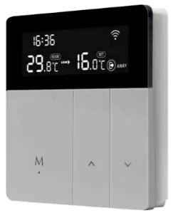 Avatto WT50 šedá / Chytrý termostat / Wi-Fi / Tuya 