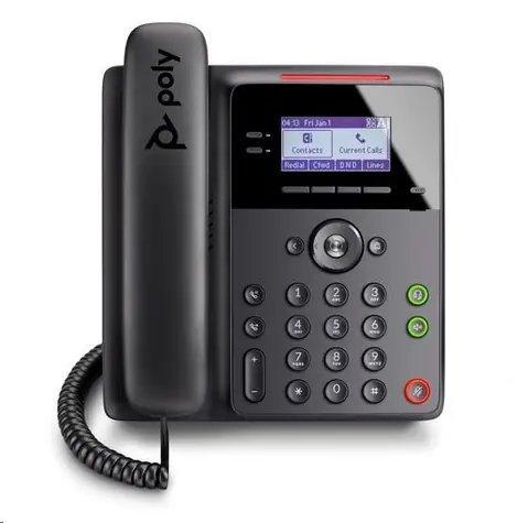 Poly Edge B20 - 8 linek černá / IP Telefon / 8 linek / 2.8