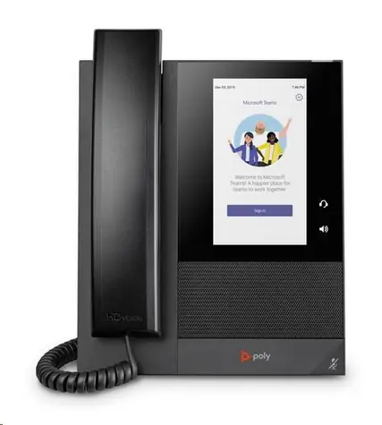 Poly Savi CCX 400 černá / IP Telefon / MS Teams / 24 linek / 5