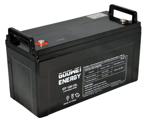 GOOWEI ENERGY Pb záložní akumulátor VRLA GEL 12V/120Ah