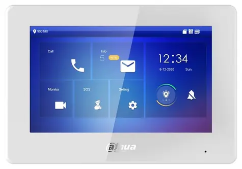Dahua VTH5422HW bílá / Bytový monitor / 7
