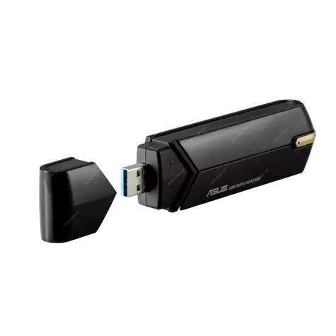 ASUS USB WiFi 6 USB-AX56 AX1800 (bez podstavce) / USB Wi-Fi adaptér / 2.4GHz - 574Mbps / 5GHz - 1201Mbps / USB 3.2 Gen 1