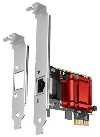 AXAGON PCEE-GIX, PCIe síťová karta - 1x Gigabit Ethernet port (RJ-45), Intel i210AT, PXE, vč. LP