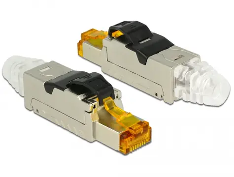 DeLock Konektor RJ45 Cat.6A kovový